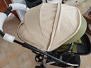 TianRui婴儿推车高景观可坐可躺双向轻便折叠避震新生儿宝宝推车婴儿车 二代旗舰版-摩卡绿  皮质顶棚 实拍图