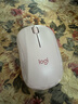 罗技（Logitech）M221轻音鼠标 无线鼠标 办公鼠标 对称鼠标 带无线微型接收器 茱萸粉 实拍图