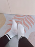 PAUL FRANK100%纯棉秋冬季袜子女舒适款中筒袜10A抗菌防臭美拉德条纹 6双装 实拍图