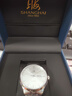 上海（SHANGHAI）男士手表男 先行者男表 自动机械名表防水夜光商务钢带送父亲3085 白盘钢带【夜光指针/双历显示】 实拍图