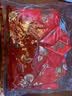 九孝堂中元节七月半清明寒衣祭祀用品纸衣服男女纸衣烧纸送全套用衣服棉衣高档套装加大布料加棉加厚明日送达布料鞋 女款-红色5件套长裤版+厚棉被3件套* 实拍图