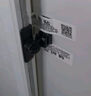 初工免打孔插销门栓搭扣推拉移门锁卡扣明装卫生间防盗门扣 黑色 实拍图