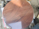 唯企家厨 越南铁木菜板实木砧板家用厨房砧板圆形菜墩厚切菜板抗菌案板 42CM钢圈款【四口之家】 【升级5公分厚度】不掉木屑 实拍图