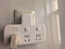 公牛（BULL）转换插头/一转二插座/无线转换插座/电源转换器 适用于卧室、厨房 2位分控开关插座GN-9323 实拍图