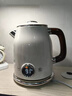 美的（Midea）艺术家电热水壶  烧水壶自动断电保温一体  1.6L大容量电热水壶 316L不锈钢恒温壶 精准控温 63-Q 实拍图