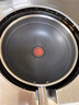康巴赫炒锅不粘锅抗菌不锈钢炒菜锅双蜂窝平底锅红点32cm电磁炉燃气灶 实拍图