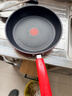 特福（Tefal）平底锅家用牛排不粘煎锅少油烟有钛煎饼锅电磁炉燃气灶通用26cm 实拍图