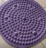 SMOOKY指压板脚底按摩脚垫穴位疏通脚心指压板仿鹅卵石圆形垫慢跑 优雅紫【圆形直径约55cm】 实拍图