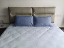 富安娜枕头芯高枕酒店枕头全棉面料抗菌枕头芯纤维软枕芯一对装74*48cm 实拍图