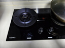 康佳（KONKA）燃气灶天然气双灶家用【国家补贴】5.2kW猛火灶70%热效铝炉头台嵌两用 可调节底盘铜火盖JZT-KEF78 实拍图