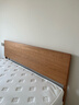 小半实木床双人床北欧日式小户型卧室樱桃木床家具1.8米x2米稳稳床 实拍图