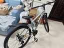 凤凰上海凤凰山地车自行车男士女式学生成人变速宽胎越野公路赛单车 【钢架/全套竞速轴承】条轮消灰 26寸24速【建议身高158-188cm】 实拍图