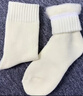 FitonTon4双羊毛袜子女冬季中筒袜加绒加厚羊绒月子袜东北居家保暖长筒袜 实拍图