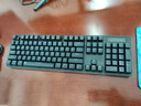 达尔优（dareu）EK810双模无线键盘 机械键盘 2.4G办公键盘长续航 笔记本电脑游戏键盘  104键 黑色红轴 实拍图