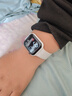 其他品牌高颜值LED手表时尚方形学生科技感超强夜光数字个性运动 白色 实拍图
