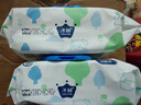 子初婴儿湿纸巾 宝宝手口柔湿巾 儿童擦脸绵柔湿巾80抽12包 实拍图
