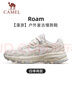 骆驼（CAMEL）漫游复古慢跑鞋女户外运动鞋子 K23S09L7014-1 米白/香芋紫 38 实拍图