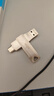 爱国者（aigo）64GB Type-C USB3.2 手机U盘 U351高速读写款银色双接口手机电脑用 读速高达220MB/S 实拍图