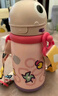 babycare儿童保温杯婴儿吸管水杯水壶不锈钢保温杯上学450ml-新旧款混发 实拍图