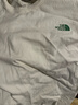 北面（The North Face）短袖T恤男女情侣款小熊宽松休闲透气半袖 米白色 XL /180 实拍图