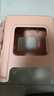 网红塑料凳子30.5cm客厅防滑凳餐桌凳简约可摞叠便携凳浴室凳 粉色【两种款式随机发】 （一个装） 实拍图