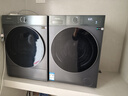 海信（Hisense）大薄荷洗烘套装10KG滚筒洗衣机+双擎双变频泵烘干机 1.25洗净比 WF100E3Q1+E3Q1以旧换新国家补贴 实拍图