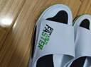 回力运动拖鞋男浴室内户外减震防滑厚底凉拖鞋HL39651白黑色46-47码 实拍图