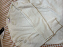 恒源祥100%纯羊毛衫秋冬女士毛衣纯色针织衫修身半高领打底衫毛衣 白色 L 105/170 实拍图