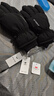 战术鸟(3M)新雪丽棉男士冬季保暖手套骑行防寒防水大码触屏 黑色 实拍图