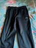 李宁卫裤男子秋冬季运动裤纯色百搭舒适简约宽松休闲跑步男裤健身长裤 【加绒保暖】直筒-黑色A75-5 XL 实拍图