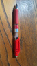 得力（deli）S01按动中性笔签字笔 0.5mm子弹头经典办公按动笔水笔 红色 12支/盒 实拍图