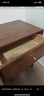 源氏木语实木床头柜现代简约橡木床边小柜子卧室原木储物柜 胡桃色0.4米 实拍图