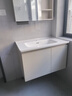 九牧（JOMOO）浴室柜 陶瓷一体盆抗菌洗脸盆柜组合冷灰80cm A2741-14LD-5 实拍图