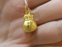 周六福（ZLF）      黄金吊坠福袋吊坠女款饰品代代平安 计价 足金 1.84g 实拍图
