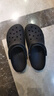 CROCS卡骆驰檀健次同款经典洞洞鞋男沙滩鞋户外沙滩包头拖鞋女鞋|10001 黑色-001 41 /42(260mm) 实拍图