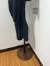 稳纳实木衣帽架衣架实木落地挂衣架卧室衣服架胡桃色升级圆底款8003 实拍图