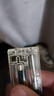 砖石防风打火机金属家用防爆充气新款加厚批发商超卡片机耐用直冲 亮面金属 1支 实拍图
