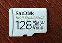 闪迪（SanDisk）128GB TF（MicroSD）4K内存卡 行车记录仪 监控摄像头专用 10,000小时录制 重复读写高耐用存储卡 实拍图