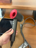戴森（DYSON）高速吹风机 负离子电吹风 进口家用 220V电压 礼物推荐 HD08中国红色防飞翘 三风嘴 实拍图
