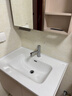 九牧（JOMOO）浴室柜 陶瓷一体盆抗菌洗脸盆柜组合淡藕色80cm A2741-14AX-5 实拍图