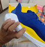 安德玛（UNDERARMOUR）库里CURRY 11男女情侣运动篮球鞋3027416 蓝黄色100 3026615-100 41 实拍图