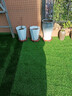假草皮仿真草坪绿色地毯户外人造塑料人工仿生室外隔热围挡足球场 2厘米新升级加密优质春草 【1米宽/1米长】需要几米长拍几米（整卷25米） 实拍图