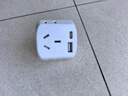 BLAUPUNKT迷你插座扩展器转换插头/三角插头转换器/三插转二插/超薄一转多插座/无线插排 带USB+Type-C 实拍图