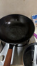 炊大皇炒锅铁锅健康0无涂层蜂窝纹32cm家用炒菜锅玄铁XT32CGH 实拍图