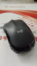 罗技（Logitech）M220 轻音鼠标 无线鼠标 办公鼠标 对称鼠标 带无线微型接收器 灰黑色 实拍图