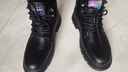 海澜之家HLA马丁靴男士户外休闲鞋秋冬工装鞋子男HAAGZM3AB70373 黑色41 实拍图