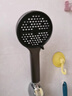 九牧（JOMOO）花洒喷头浴室增压出水手持花洒头 【三功能】S260033-2B01-1 实拍图