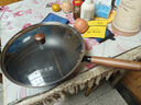 炊大皇炒锅铁锅健康0无涂层蜂窝纹32cm家用炒菜锅玄铁XT32CGH 实拍图