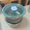 不锈钢保鲜盒冰箱密封盒带盖圆形食材分装盒野餐盒水果收纳盒饭盒 密封碗2个 实拍图