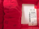 红豆男士内裤男纯棉抑菌大红本命年中腰平角裤4条装 鸿运175 实拍图